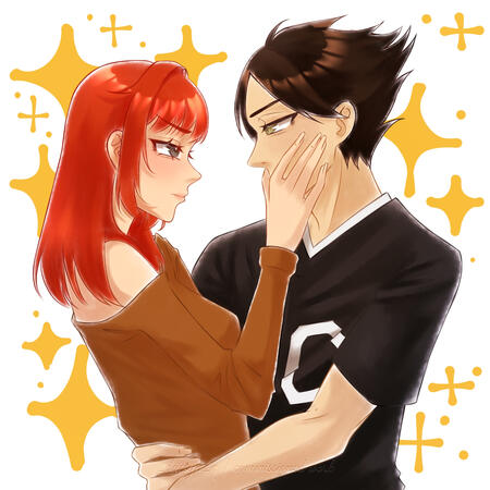 sample couple half-body sketch; $20 / ₱300